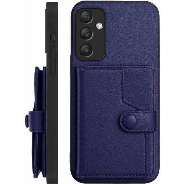 (Blue) Samsung Galaxy A34 Protective Case With Kickstand