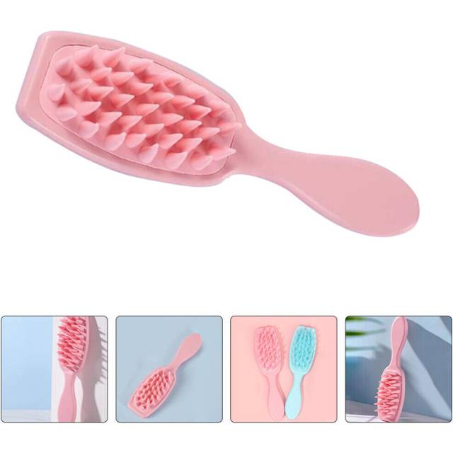 Dog Bath Brush Pet Bath Brush Grooming Soothing Massage Comb Brush Dog Grooming
