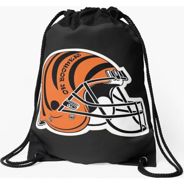 Drawstring Bag OK BOOMER - Cincinnati Bengals Helmet Sport Gym Shoe Backpack