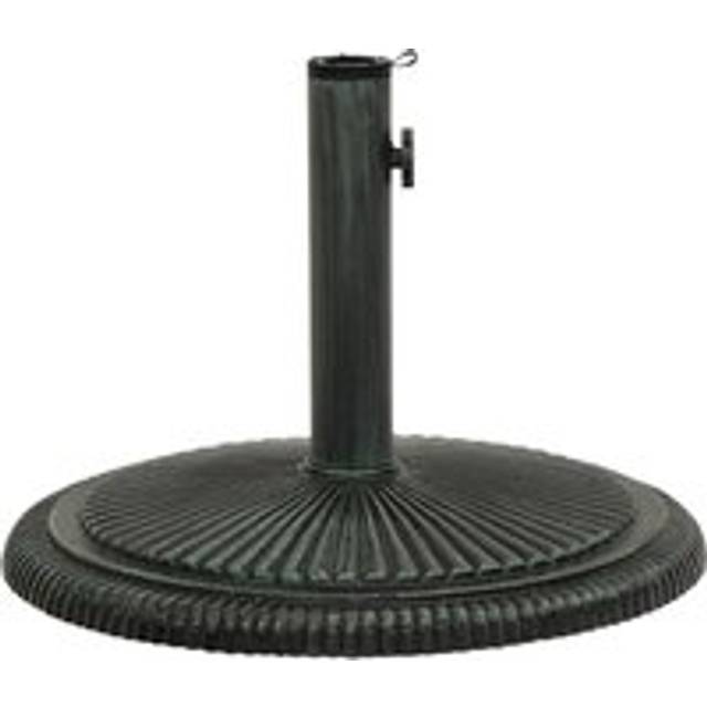Umbrella Base Green 45x45x30 cm Cast Iron - One Size