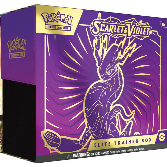 Pok?mon TCG: Scarlet and Violet Elite Trainer Box - Miraidon (1 Full Art Promo Card, 9 Boosters and Premium Accessories)