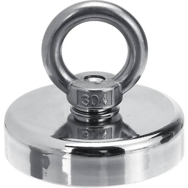 Pro 220LBS D48mm Round Neodymium Magnet Salvage Recovery Fishing Kit with 20M Rope
