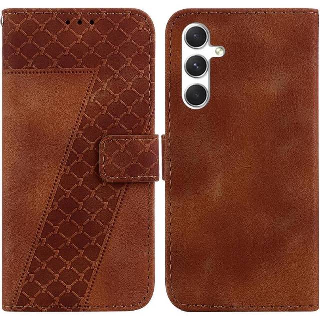 (Brown) Case Samsung Galaxy Phone Compatible with S25 Plus