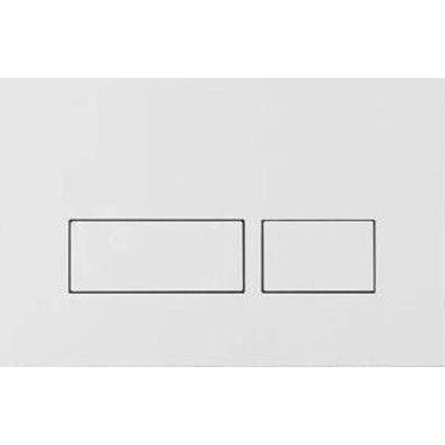(Flush Plate White) Wall Hung Toilet Rimless DPT Pan, Seat & 1.12m Concealed Cistern Frame WC Plate