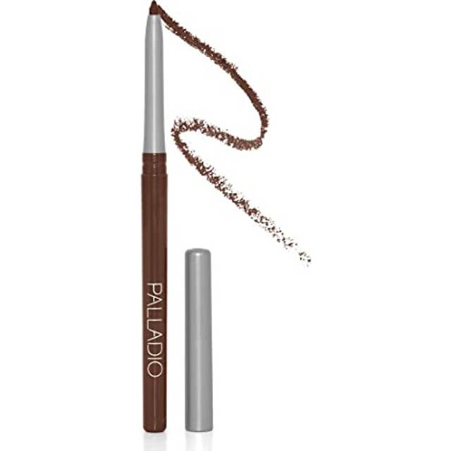 Palladio Retractable Waterproof Eyeliner, Richly Pigmented and Creamy, Slim Twist Up Pencil Eyeliner, No Smudge Formula with Long Lasting Application,