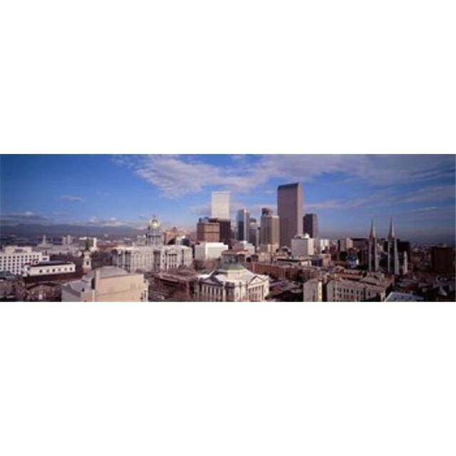 Denver  Colorado  USA Poster Print by  - 36 x 12