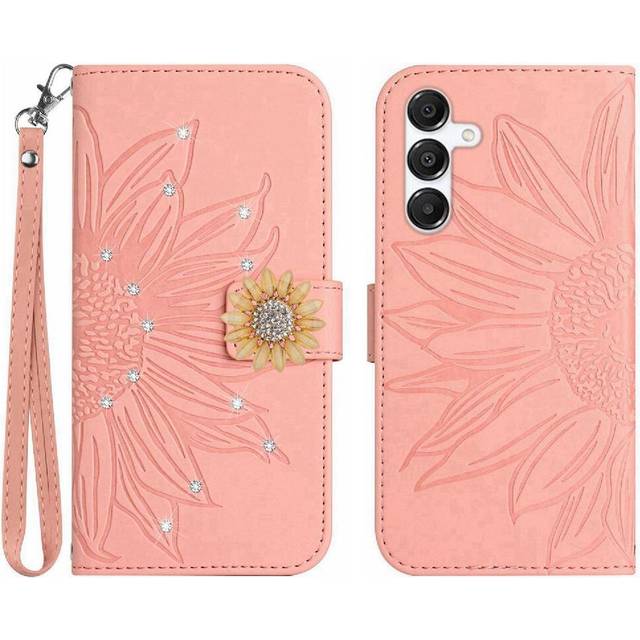 (Pink) Samsung Galaxy A26 5g Leather Wallet Case