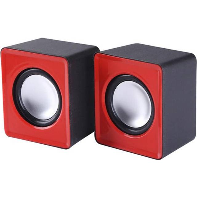 (a-black Speaker) Stereo Sound Surround Loudspeaker Usb Wired Universal Wired Speaker Protable Mini Computer Speaker For PC Laptop Notebook