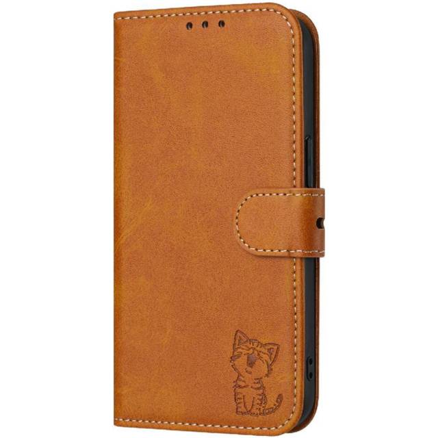 (Yellow) Wallet Case for Samsung Galaxy A36 5g Card Holder Kickstand Embossed Magnetic Closure All Round Protection