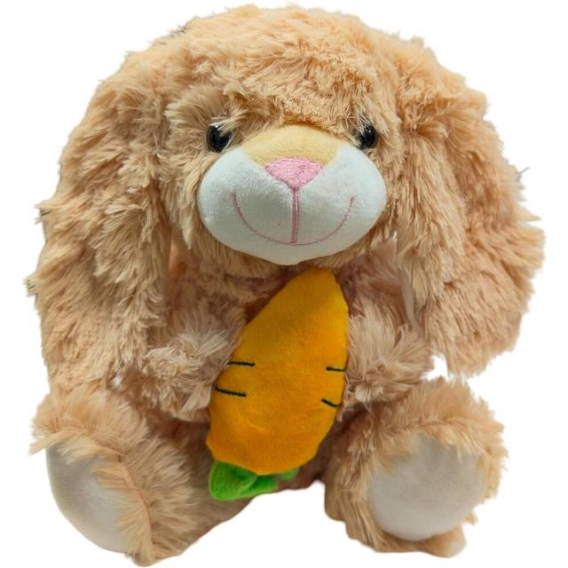 Cream Easter Bunny Extra Soft Plush with Floppy Ears & Carrot