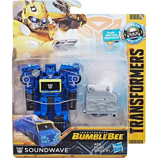 "Transformers Bumblebee movie 4.5"" Soundwave Energon Igniters Power Plus Series action figure toy"