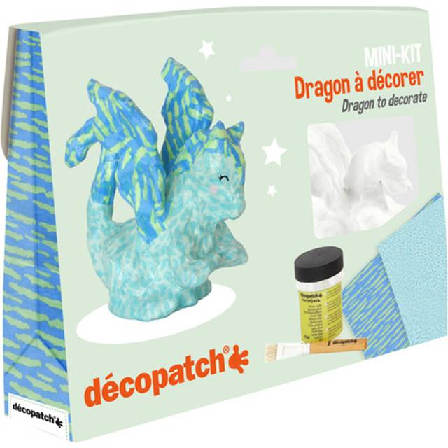 Decopatch Dragon Mini Kit, none