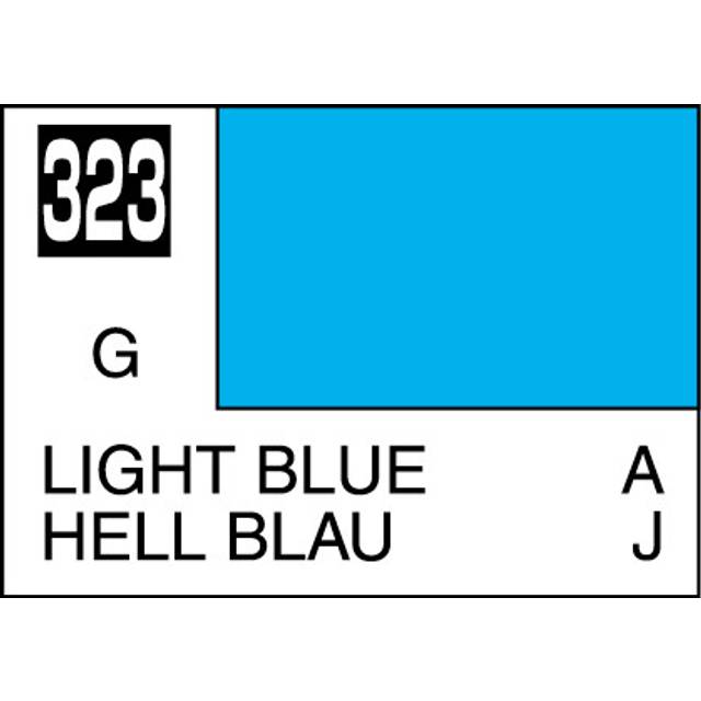 Mr. Hobby Mr. Colour - 323 - Light Blue 10ml Acrylic Model Paint