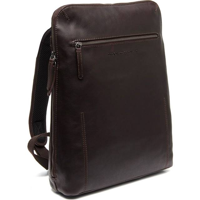 The Chesterfield Brand Wax Pull Up Cow Filmore Backpack dark brown