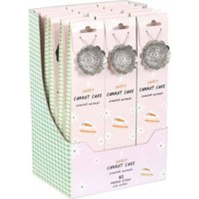 Something Different Carrot Cake Incense Sticks with Holder Set (Pack of 18)