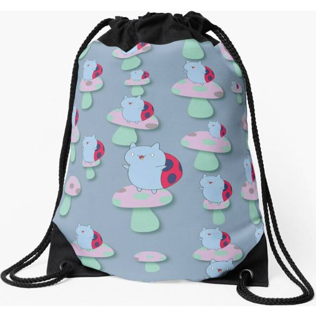 Drawstring Bag Fan Art Catbug  Sport Gym Shoe Backpack