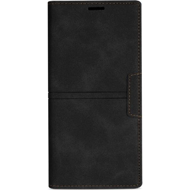 (Black) Wallet Case for Google Pixel 9 Pro Pu Leather