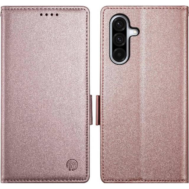 (Pink) Flip Case for Samsung Galaxy A56 Flip Card Slots Daily Use Wallet Business