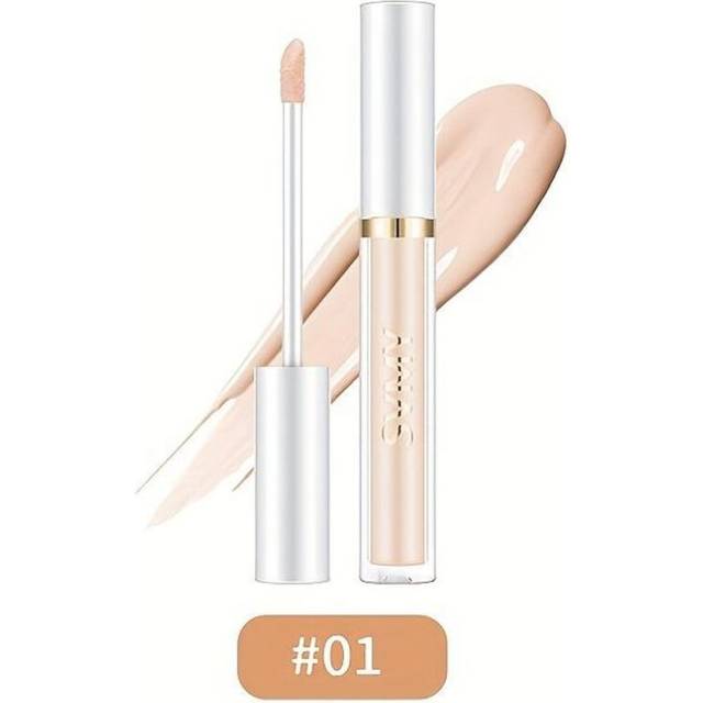 (1# Ivory White) All-Skin Matte Concealer Stick, Waterproof, Long-Wearing, Medical Coverage with Precision Brush for Flawless Contouring