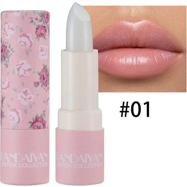 (01) Handaiyan 8 Colors Matte Waterproof Velvet Nude Lipstick Sexy Red Brown Lip Matt Pigments Makeup Long Lasting Profissional