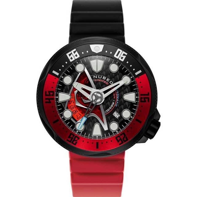 Nubeo NB-6104-03 Herrenuhr Ventana Star Trek Starfleet Automatik Limited 50mm 100ATM