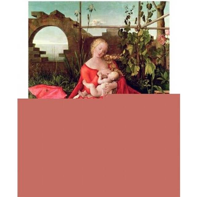 Virgin & Child Madonna with The Iris 1508 Poster Print by Albrecht Durer - 18 x 24 in.