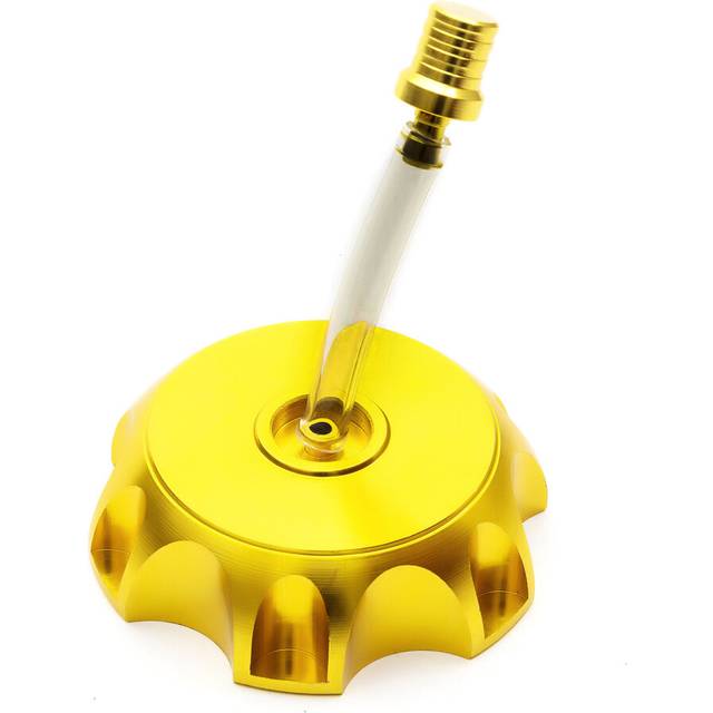 Alloy Fuel Petrol Tank Cap Gold Fit Kazuma Meerkat 50cc 70cc 90cc Quad Bike ATV