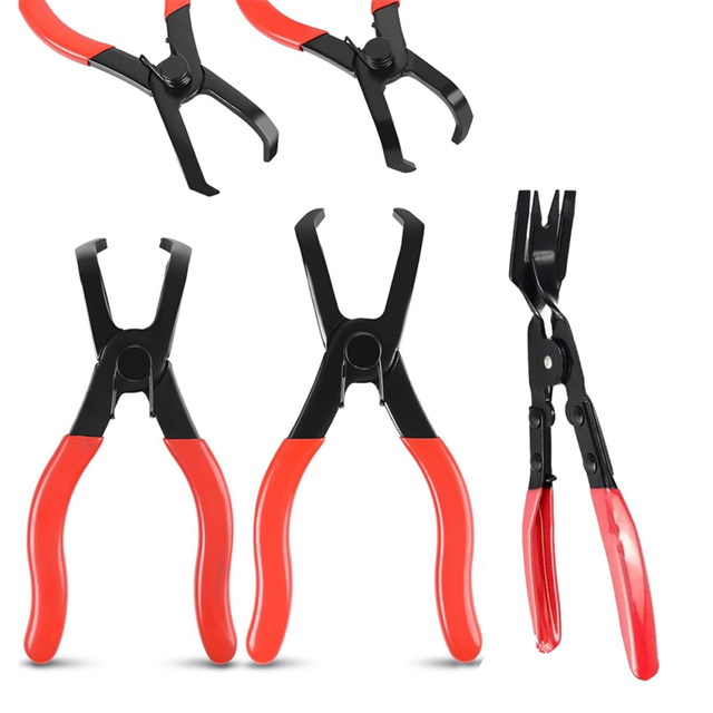 LLhappy-Body Clip Pliers Set, 30 Degree and 80 Push Pin Pliers,Panel Removal Plier, Automobile Upholstery Trim
