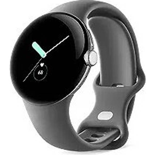 Google Pixel Watch Wifi (Silver + Charcoal Band)