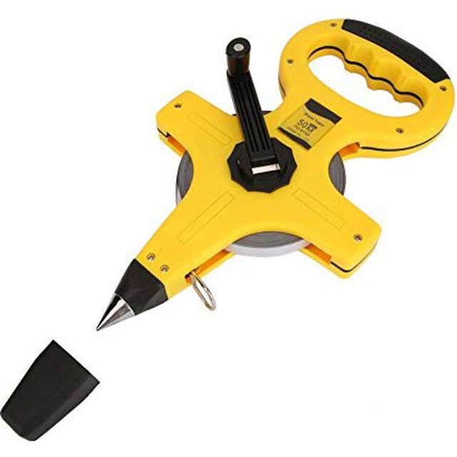 Measuring Tape 50M Portable Open Reel Stainless Steel Tape Measure Measuring Tool Engineering Measuring Tape