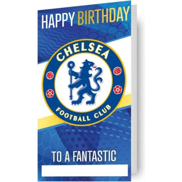 Chelsea Fc Personalised Birthday Card