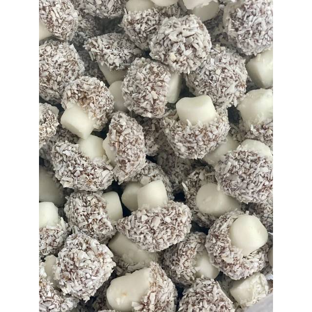 Coconut Mushrooms Sweets - 1 Kilo Bulk Bag - 1KG - Assorted Sweet Pick and Mix for Parties, Gifts, and Sharing.