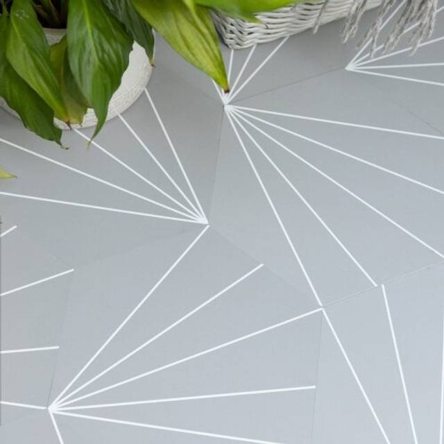 VERS peel and stick vinyl floor tiles