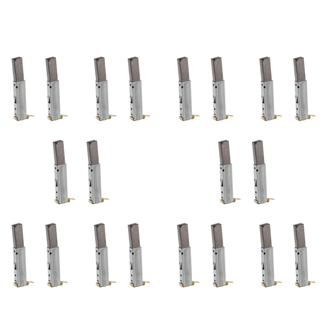 20Pcs Universal Vacuum Cleaner Motor Carbon Brush for Baiyun Industrial Accessories BF501 BF502