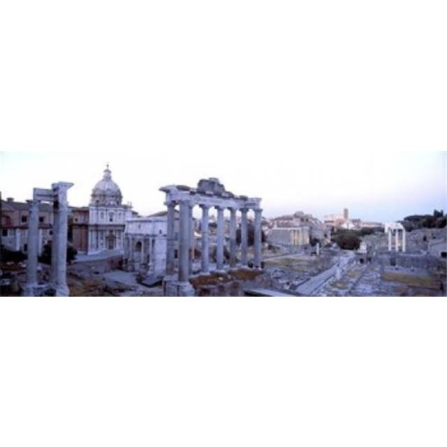 Roman Forum Rome Italy Poster Print by  - 36 x 12