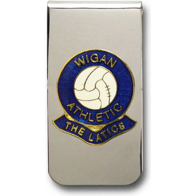 Wigan Athletic football club chrome money clip