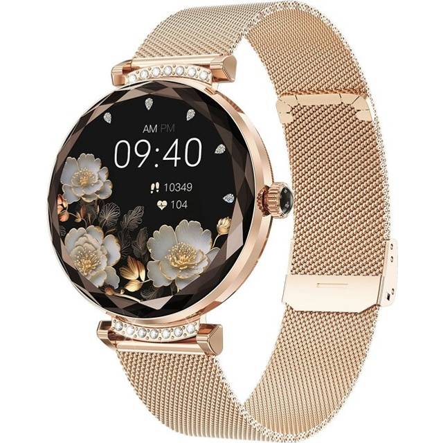 Fashion Ladies Smart Watch Health Monitor Bluetooth Call Female Sport Fitness Tracker Smartwatch Women
