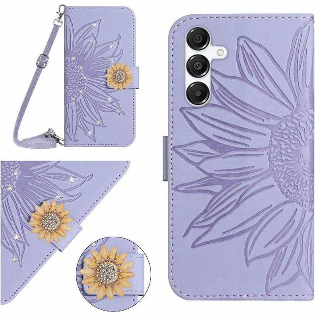 (Light Violet) Samsung Galaxy A26 5g Leather Wallet Case