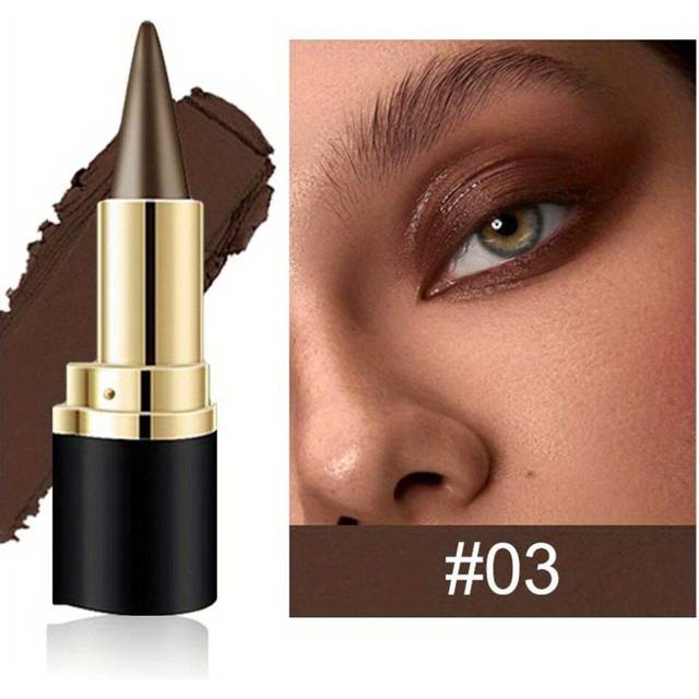 (03) Black Silver Grey Brown Gel Eyeliner Pencil Eye Black Face Paint Sticks Makeup Waterproof Eyeliner Pencil Tool For Delineating Eyes