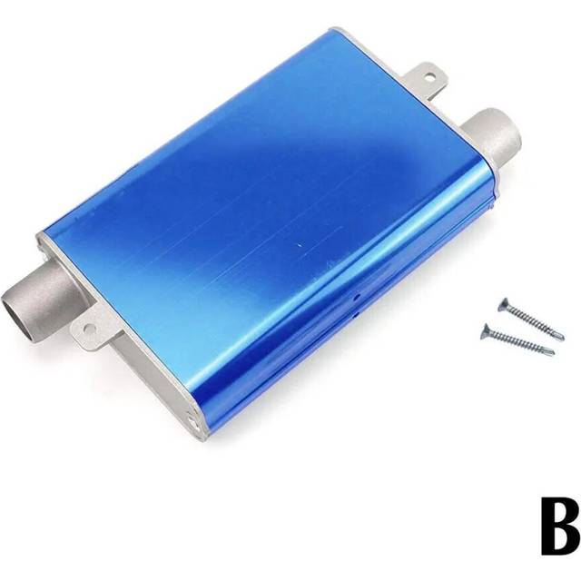 24mm Muffler Silencer Air Parking Heater Exhaust Pipe Aluminum Alloy Small