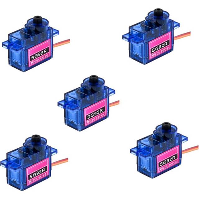 5PCS SG92R 9G Servo 2.5Kg for RC Airplane Helicopter Controls
