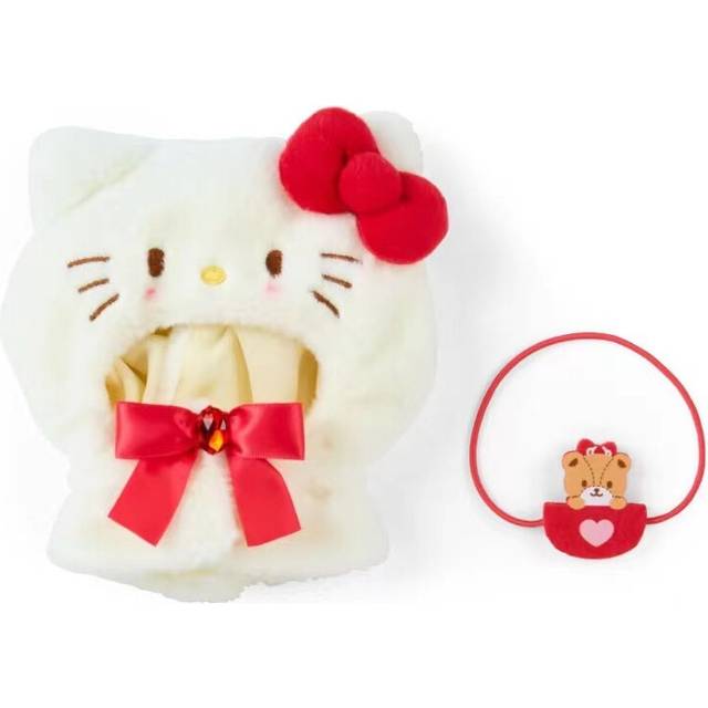 (Hello Kitty) Whimsical Tuxedosam Plush Toy Cloak Extra Soft Short Plush Ideal For Sanrio Fans