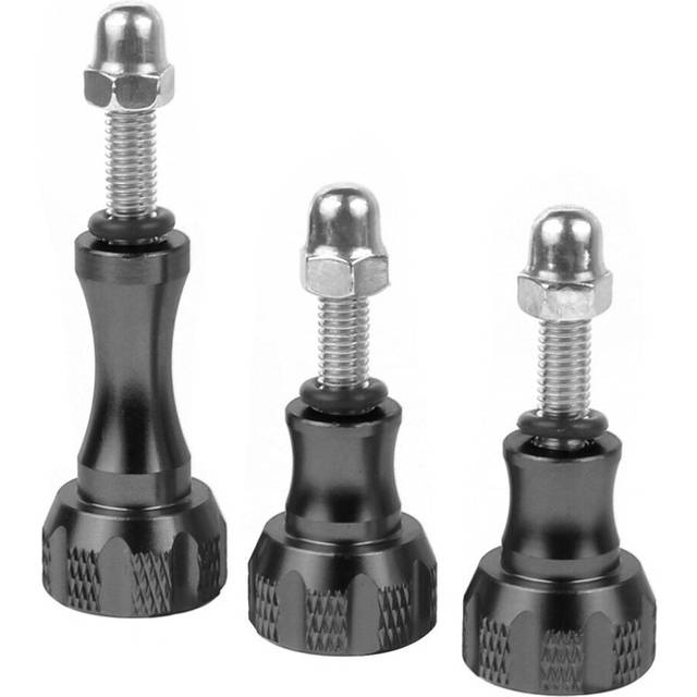 2 Sets Aluminum Alloy Bolt Nut Screws Mount 1x Long 2x Short CNC for GoPro Hero 9 8 7 5