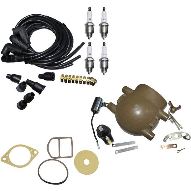 Aftermarket Ignition Tune Up Kit for Ford 9N 2N & 8N Tractors with Front Mount Distributor