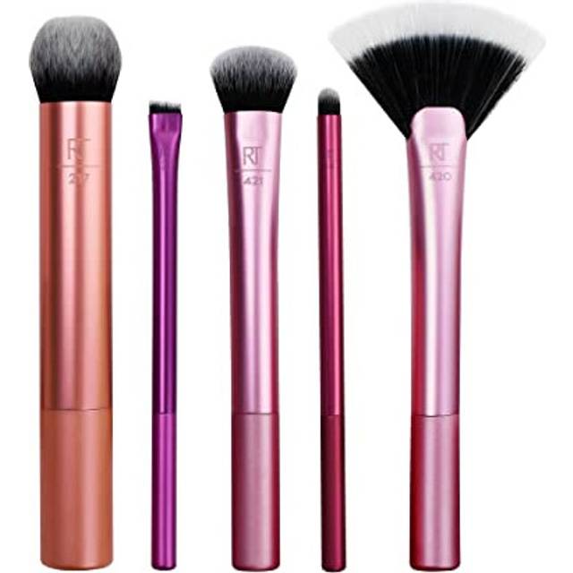 Real Techniques Artist Essentials Complete Face Makeup Brush Set for Makeup Artist Inspired Looks