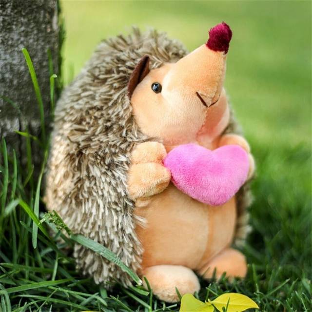 25cm Stuffed Animals Plush Hedgehog Couple Hedgehog Plush Toy Plush Animal Doll