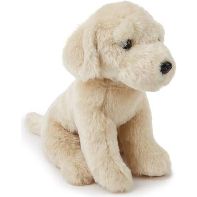 Zappi Co Labrador Plush Toy (25cm Long) - Friendly, Huggable Dog, Eco-Friendly, Ideal for Young Canine Fans, 100% Recycled