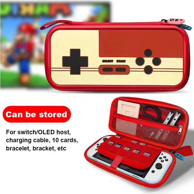 (A9) BANGSHE Portable Storage Bag Compatible with Nintendo Switch Waterproof Hard Shell Carrying Case Cover for Switch Oled Console