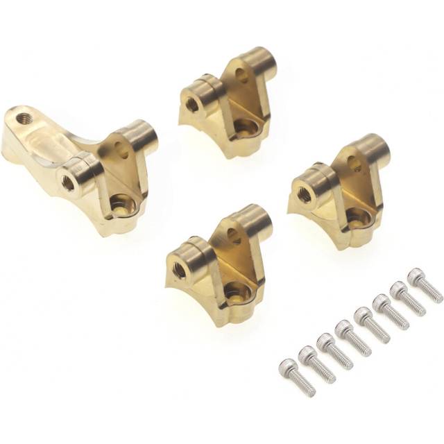 Brass Front Rear Axle Lower Shock Mount Suspension Links Stand for 1/10 RC Crawler Car TRX4 Upgrade Parts