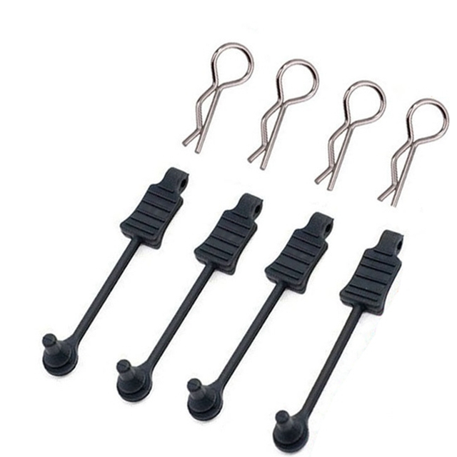 4 Pcs Clip Retainer Shell for ARRMA 1/7 Limitless Mojave 1/8 RC Car